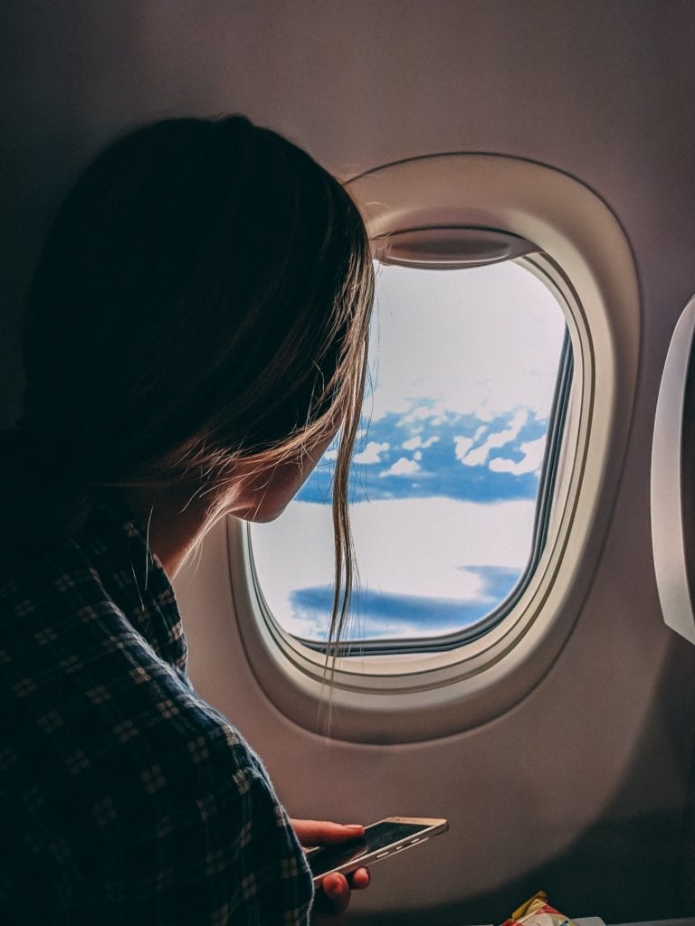long haul flight toddler baby