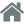 Gray house icon with a triangular roof, rectangular body, and a centered door, resembling a typical home symbol—ideal for an overnight baby sleep consultant Sydney website or navigation menu.